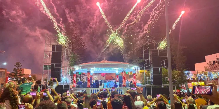 Natal Luz Coité é aberto oficialmente. Atividades vão até o dia 5 de janeiro