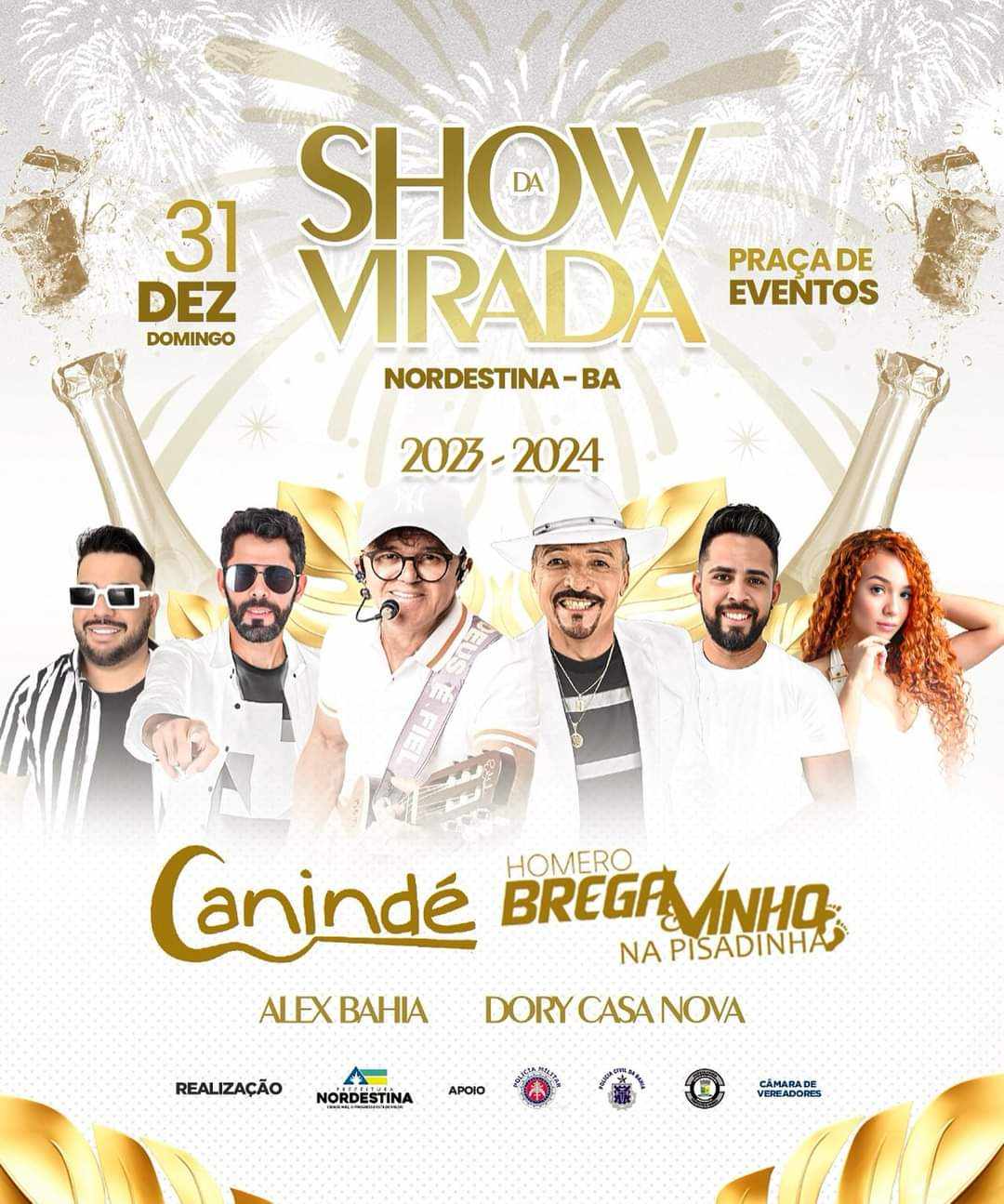 Nordestina : Prefeitura Divulga as Atrações do  Show da Virada
