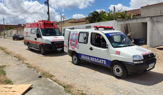 Homem é resgatado após cair de telhado de aproximadamente cinco metros de altura em Conceição do Coité
