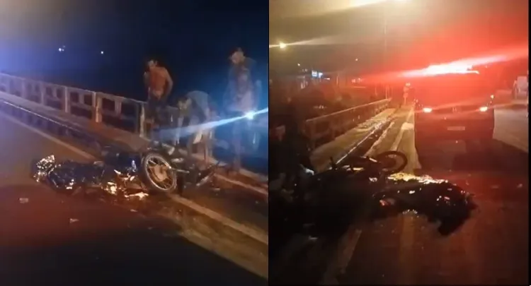 Motociclista morre em acidente em ponte sobre o rio Jacuípe