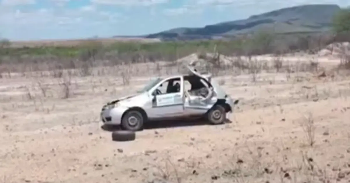 Gestante e motorista da prefeitura morrem em acidente no interior da Bahia