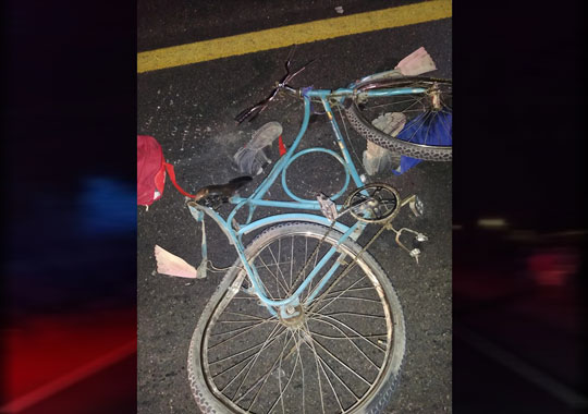 Ciclista morre após ser atropelado por caminhão na BR-324, em Capim Grosso