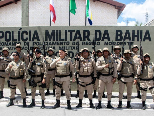 Coité, Retirolândia, Santaluz, São Domingos e Valente passam a contar com base avançada da Companhia de Emprego Tático Operacional da Polícia Militar