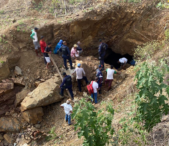 Homem morre após desmoronamento em área de garimpo no limite entre Araci e Santaluz