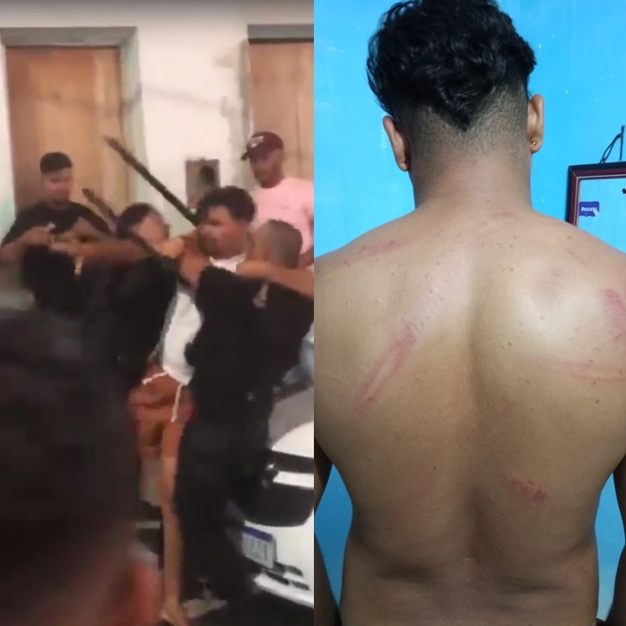 Dono de “paredão” é agredido por seguranças durante festa na Bahia; vídeo mostra