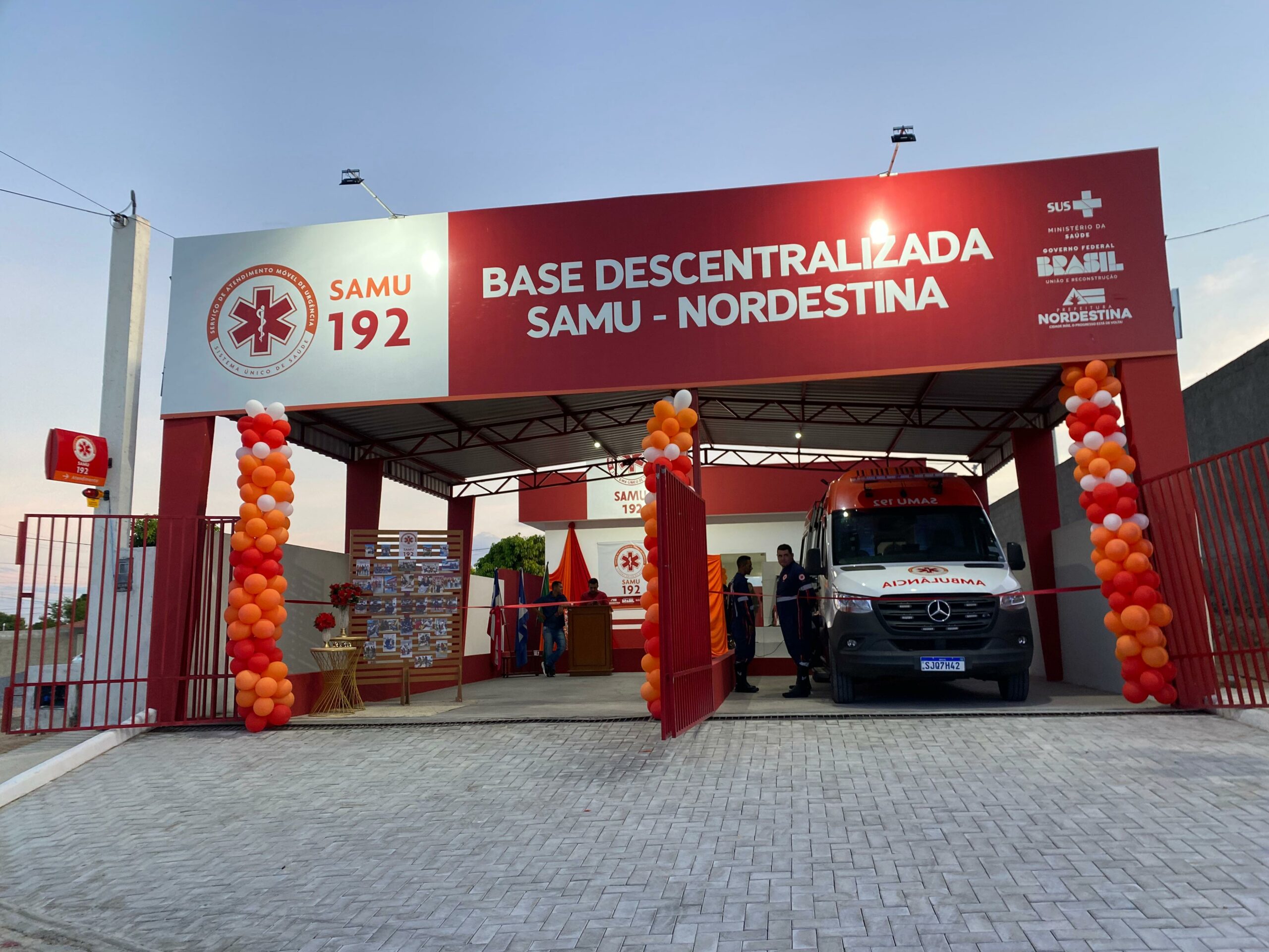 Nordestina: Prefeitura inaugura nova base do SAMU e entrega nova viatura; “Realizada”, diz Eliete