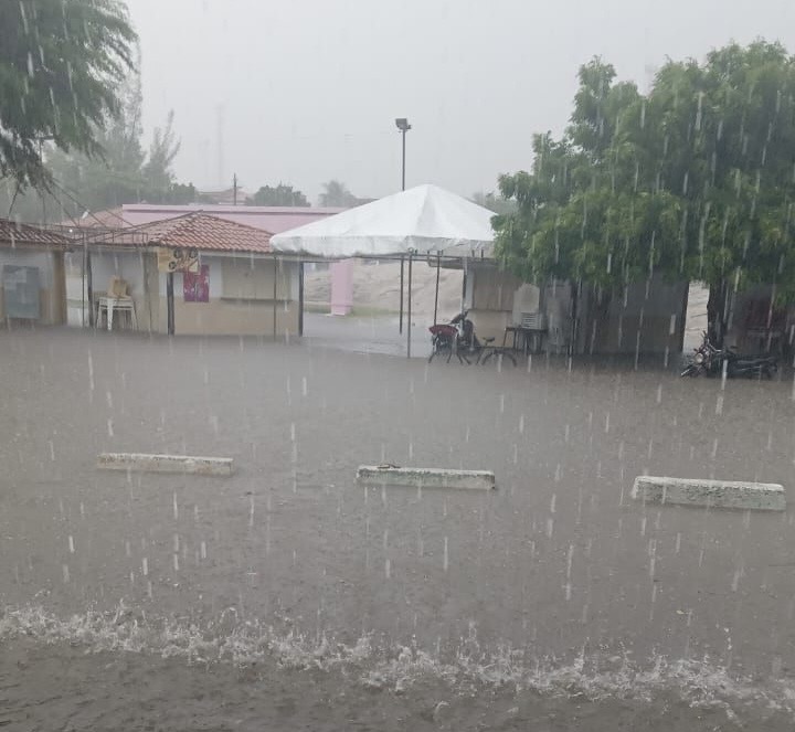 Chuva cai forte em cidades da região sisaleira; veja vídeos