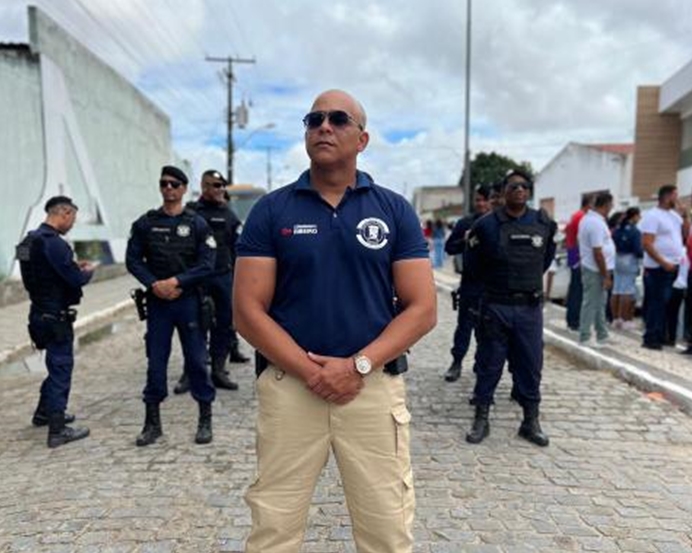 Santaluz tem novo comandante da GCM: Hugo Ribeiro