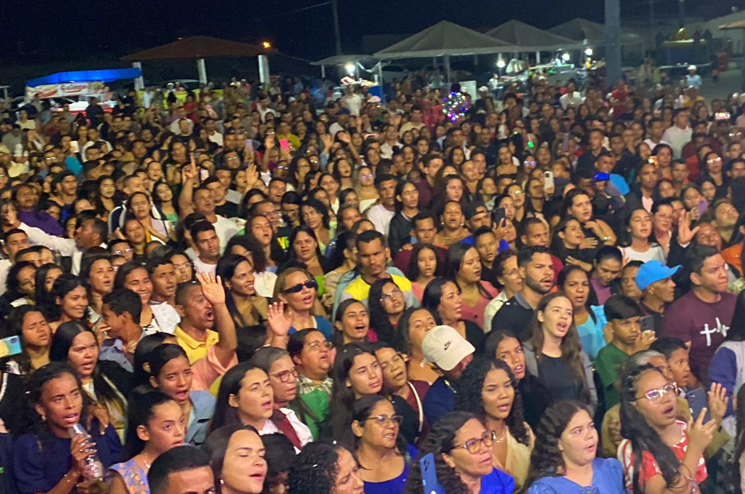 Multidão acompanha festa da Cultura Evangélica em Nordestina; veja como foi