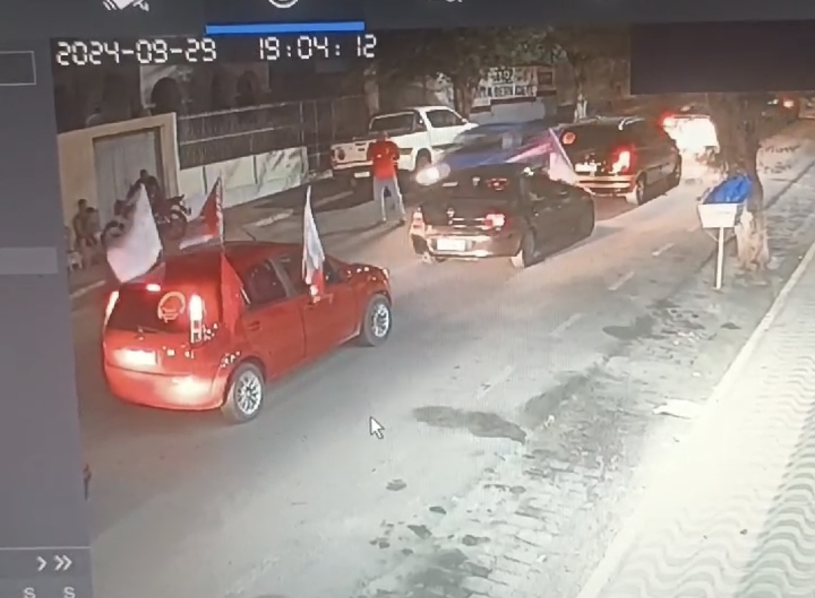 Homem é atropelado em Queimadas e vídeo mostra tudo; assista