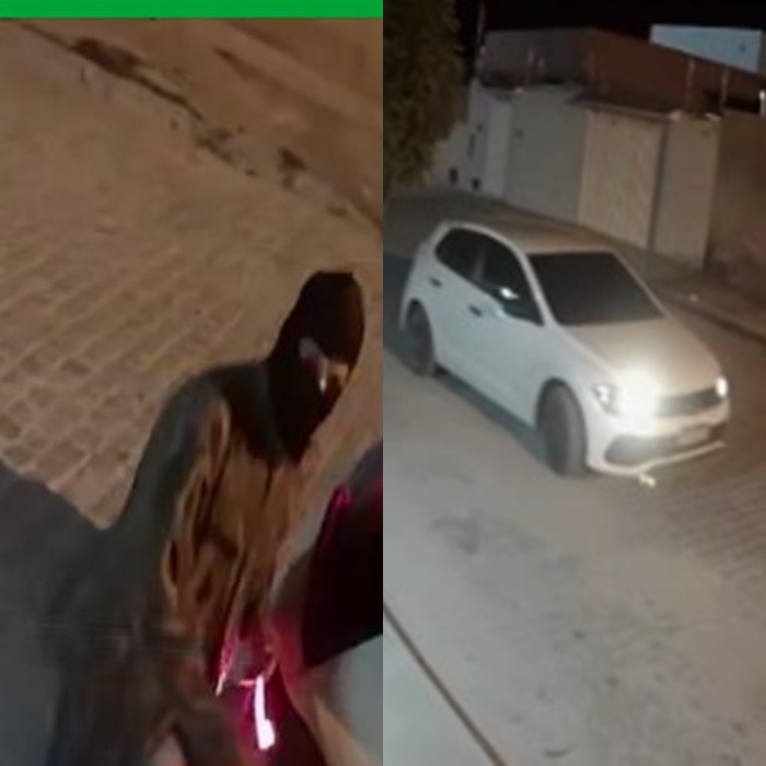 Bandidos furtam câmeras em Nordestina e vídeo mostra tudo; assista