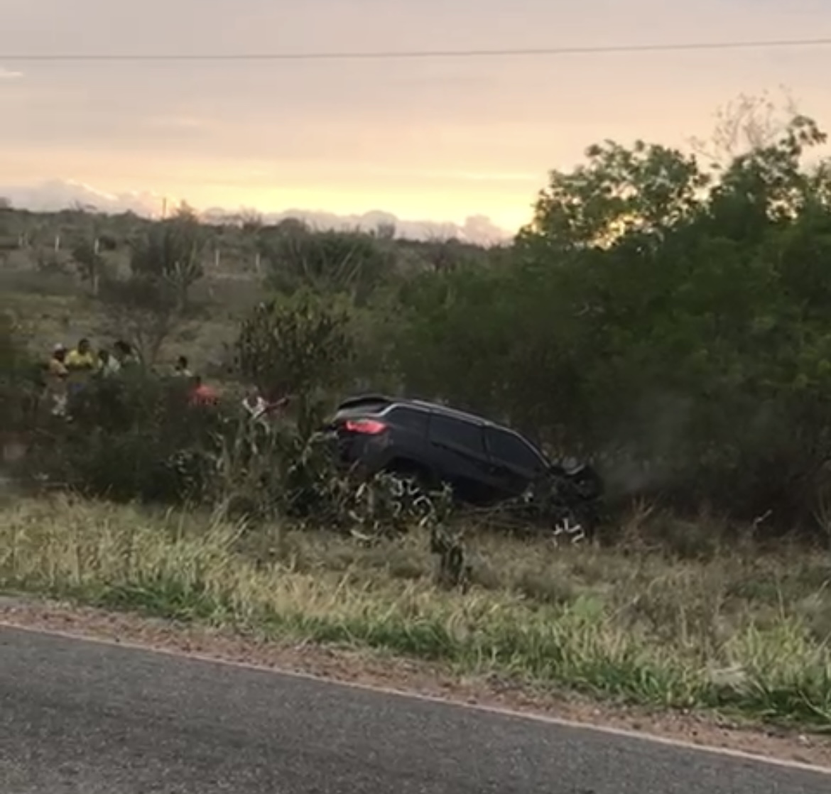 Secretário de Educação de Queimadas, Rogério Reis sofre acidente de carro