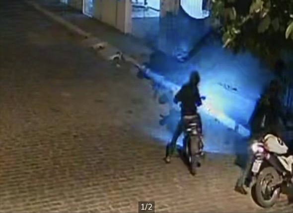 Moto de trabalhador é roubada em Queimadas e vídeo mostra tudo; assista