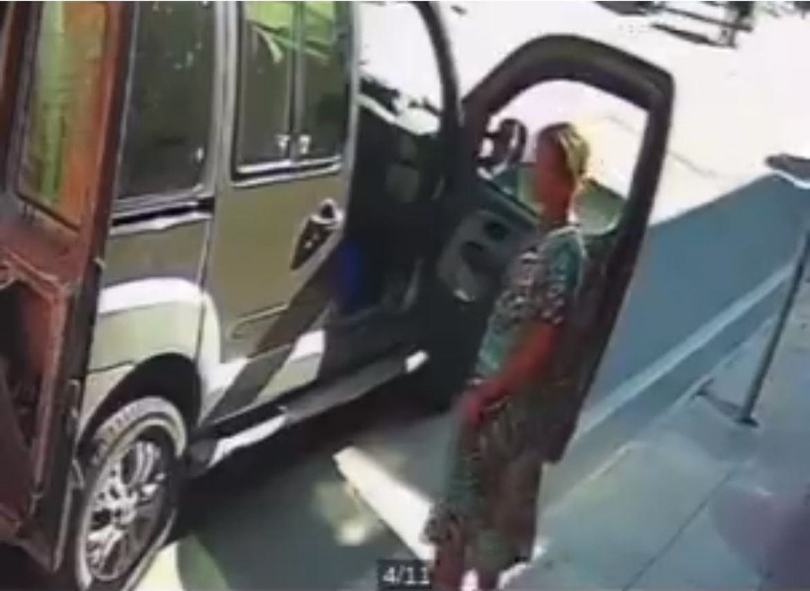 Velha conhecida: mulher furta celular e carteira no Centro de Cansanção; assista