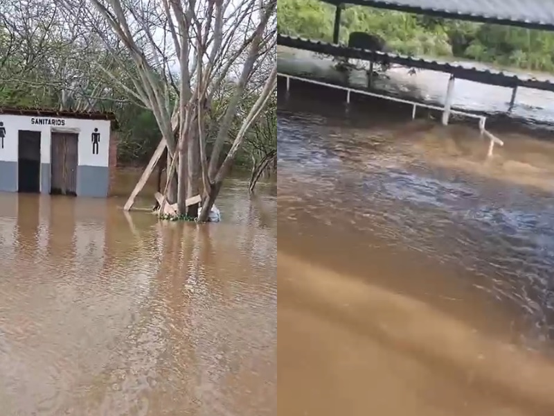 Queimadas em situação de emergência: nível do rio alto e sem água nas torneiras