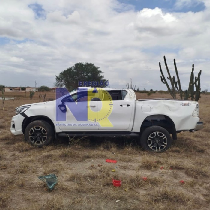 Empresário de Cansanção sofre grave acidente de carro na BA-120