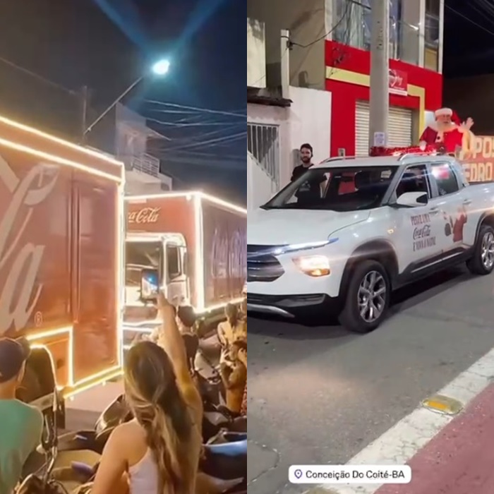 Caravana da Coca-Cola em Conceição do Coité decepciona o público: ‘Estava sem gás’